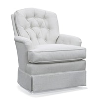 Traditional Chair with Tufted Back