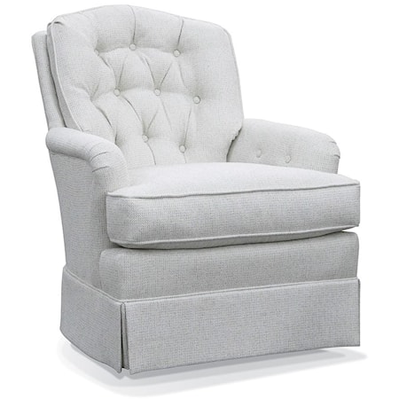 Traditional Chair with Tufted Back