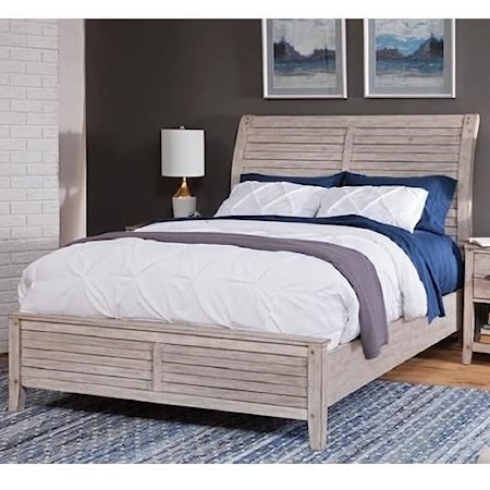 Queen Sleigh Bed