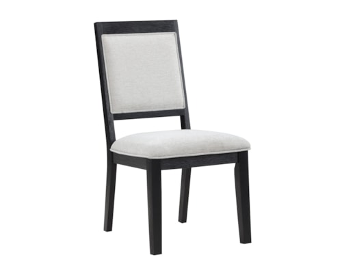 Casual Rustic Upholstered Dining Side Chair