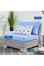 Modway Conway Outdoor 6-Piece Sectional Sofa Set