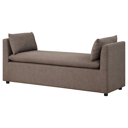 Robin Accent Bench w/ Armrests