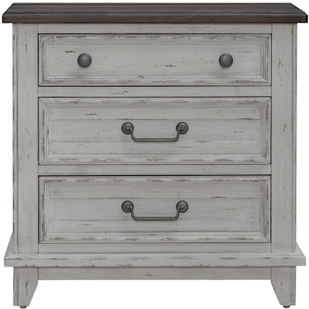 3-Drawer Nightstand