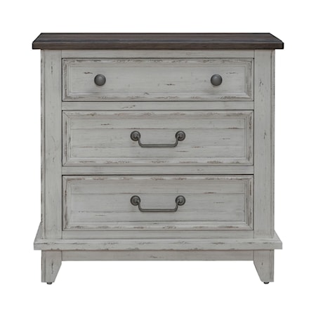 3-Drawer Nightstand