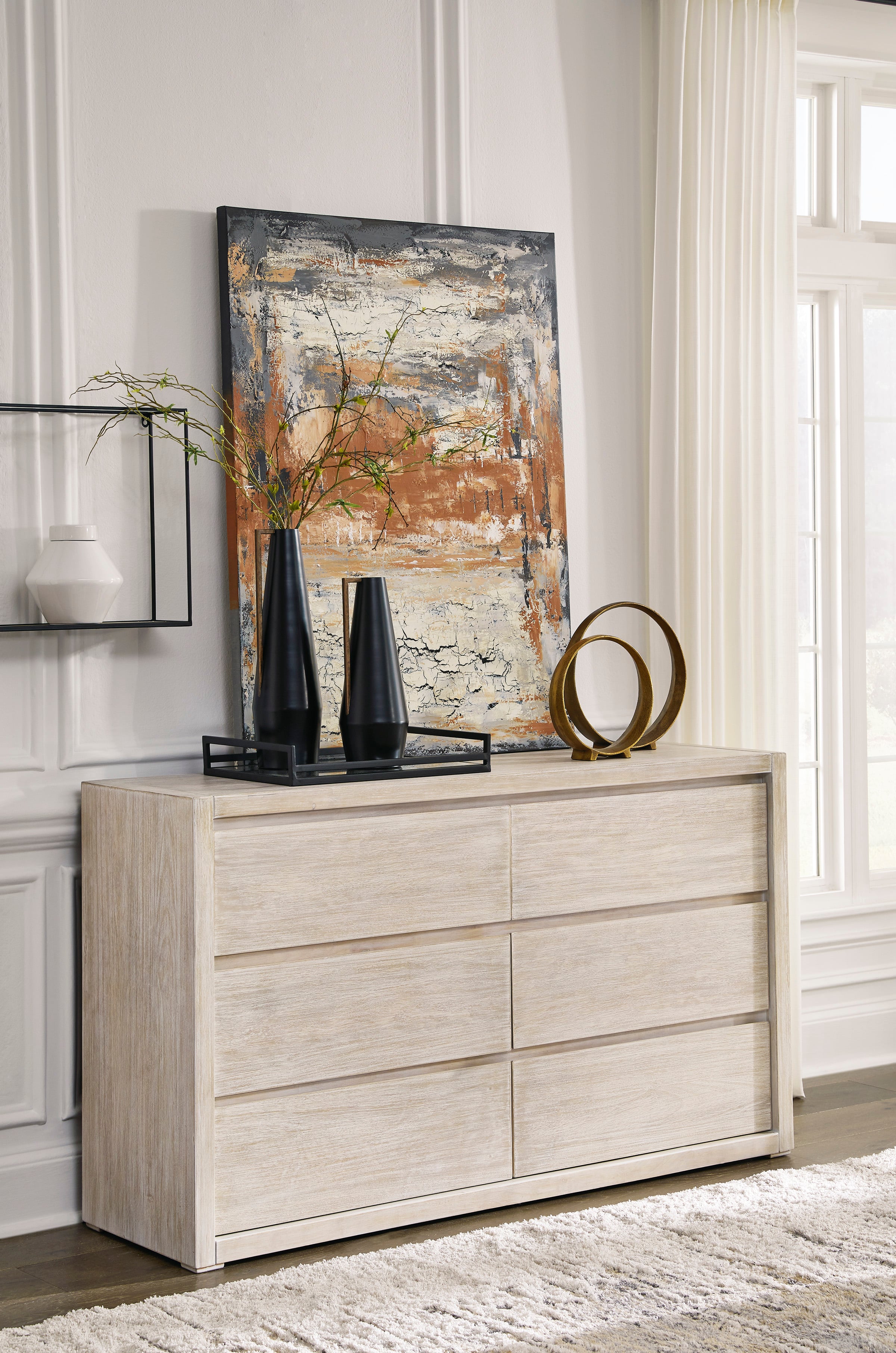 Ashley Furniture Michelia B87231 Dresser Value City Furniture Dressers