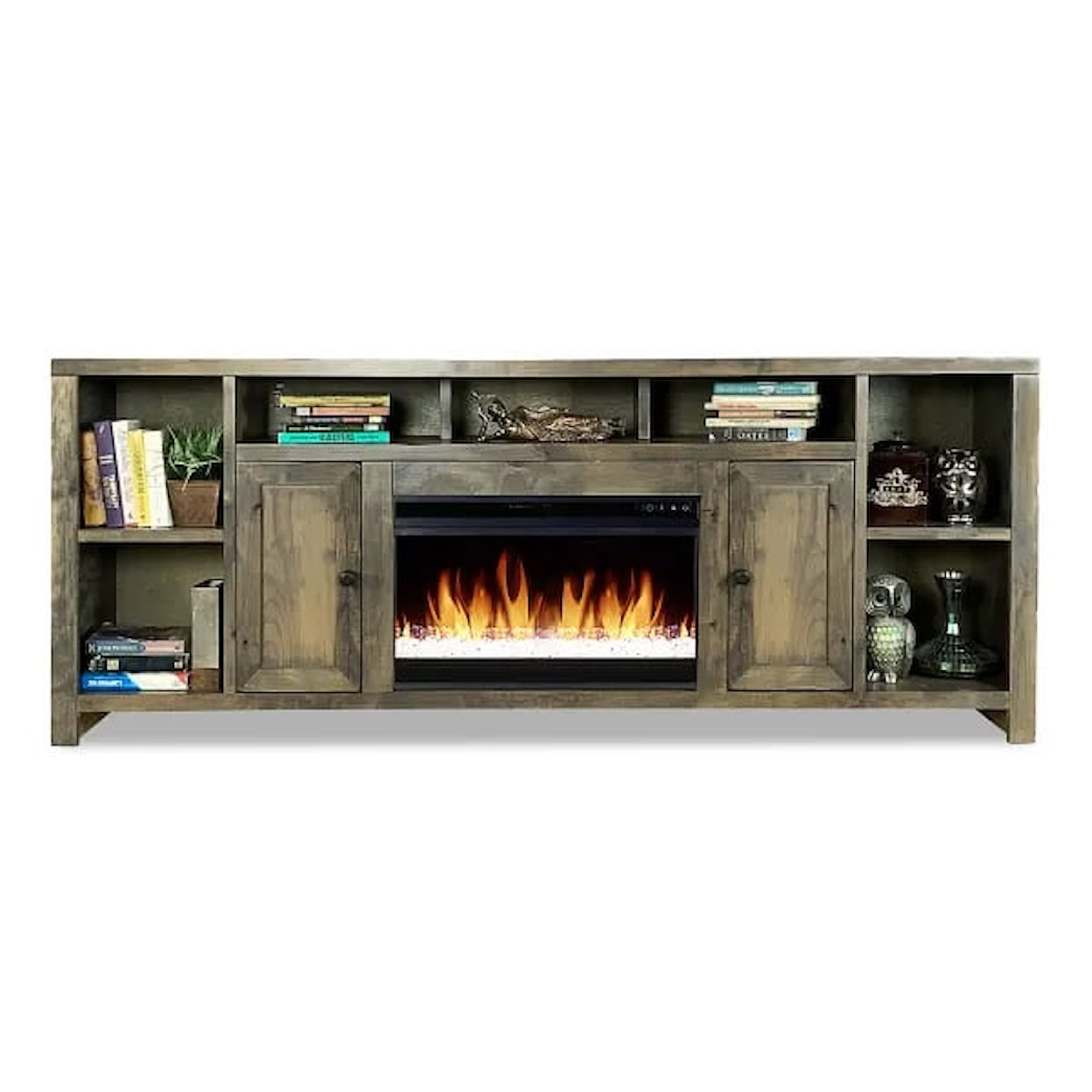 Legends Furniture Karli 84" Super Fireplace