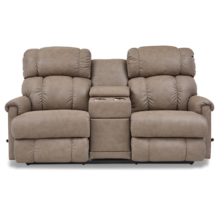 Wall Reclining Loveseat with Console