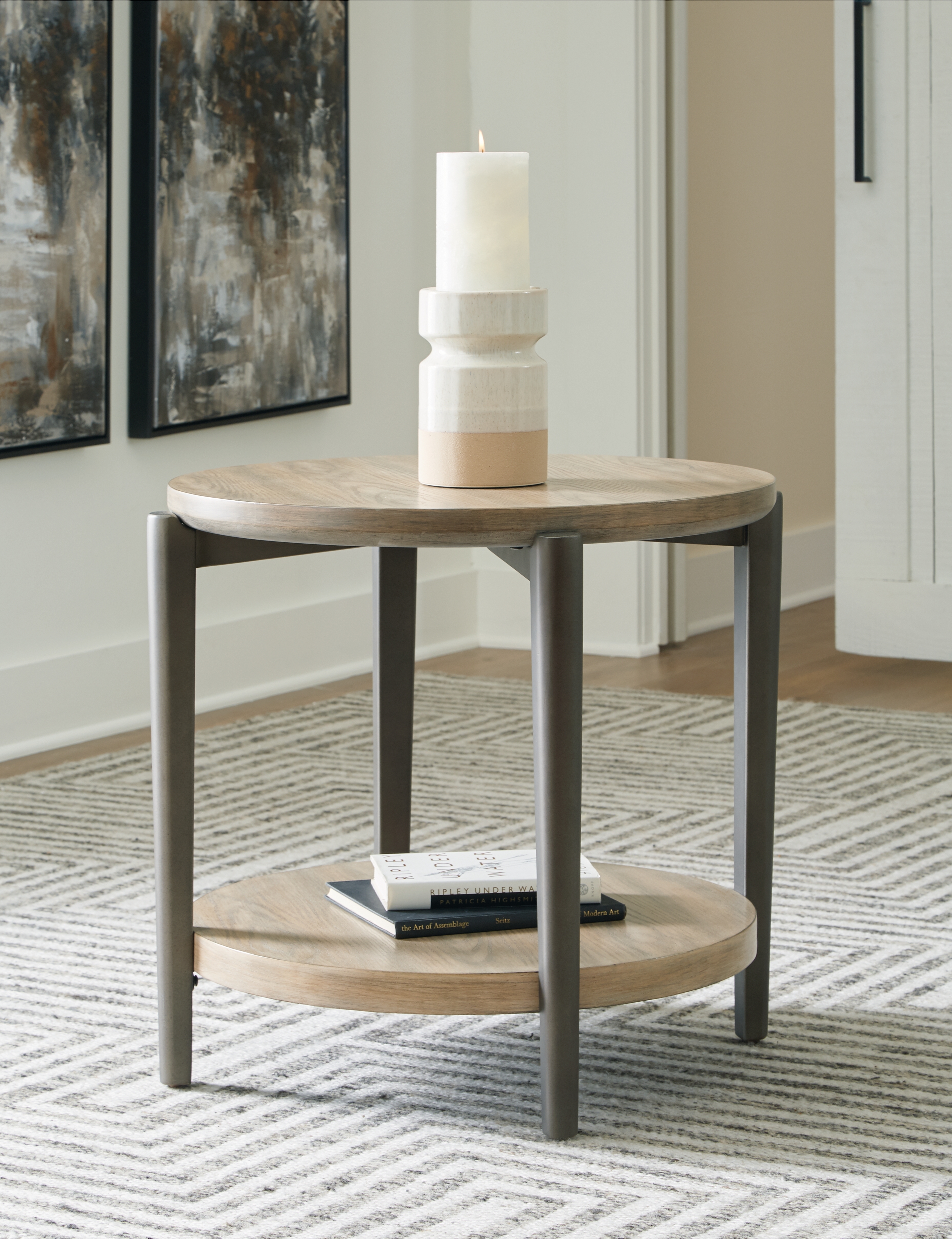 Round End Table
