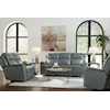 Bassett Club Level - Conover Power Reclining Loveseat