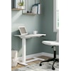 Signature Design by Ashley Lynxtyn Adjustable Height Home Office Side Desk