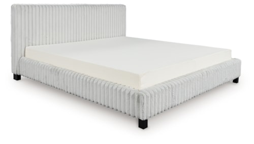 California King Upholstered Bed