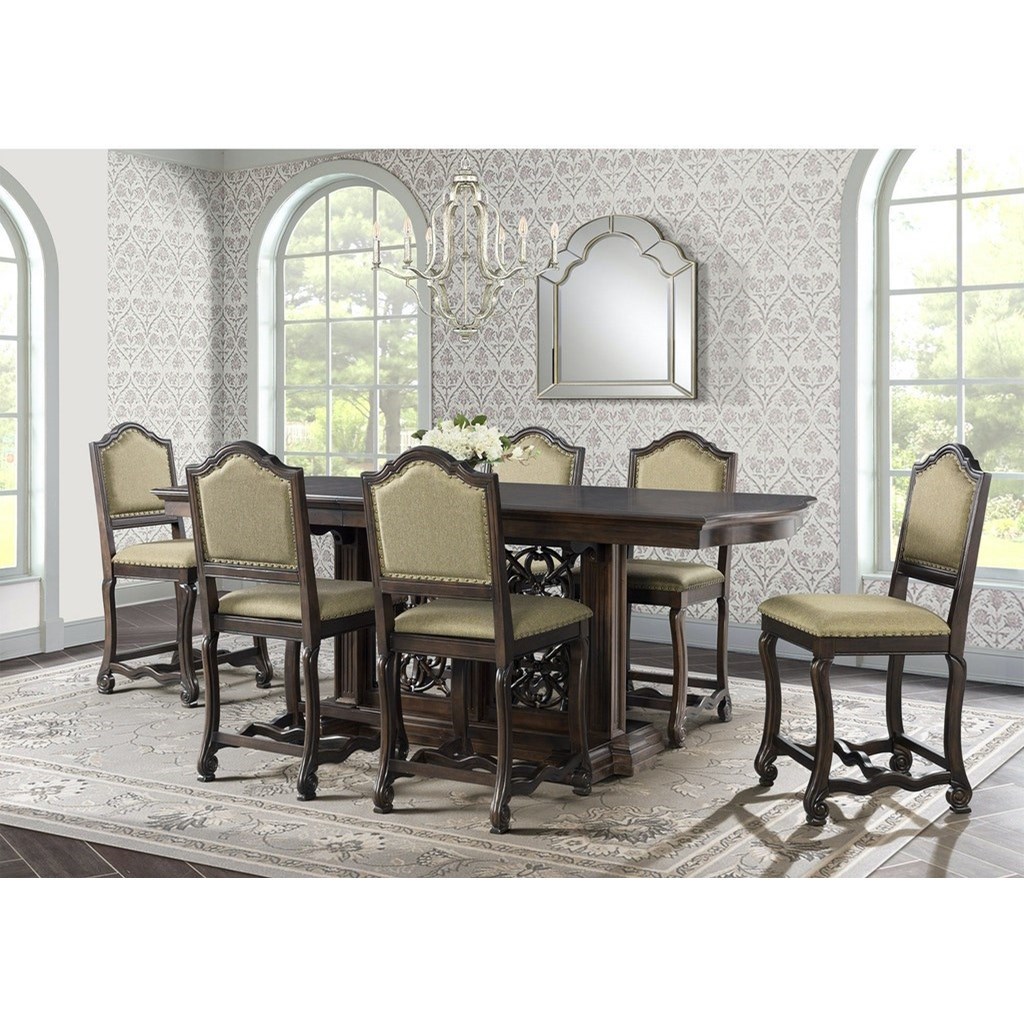 7-Piece Counter Height Table Set