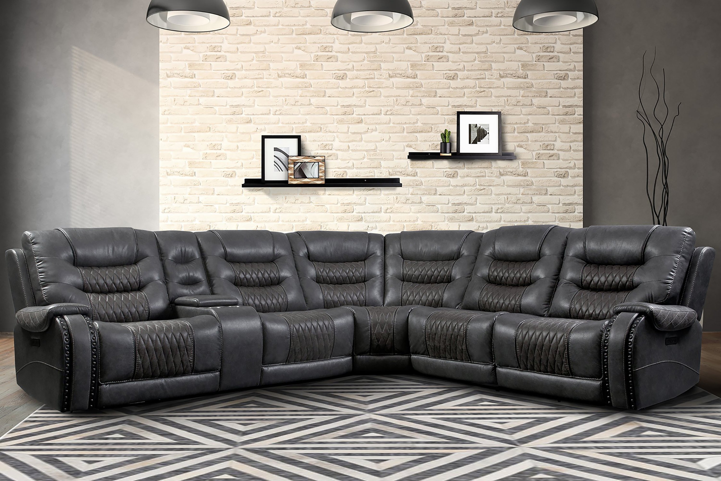 Parker power deals reclining sectional