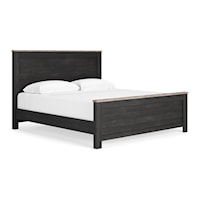 Farmhouse King Panel Bed