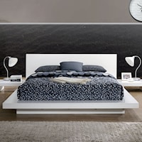 Contemporary King Platform Bed
