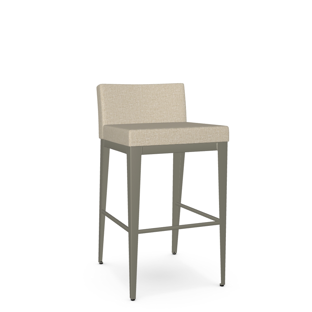 Upholstered Wide Bar Stool