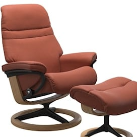 Medium Reclining Chair with Signature Base