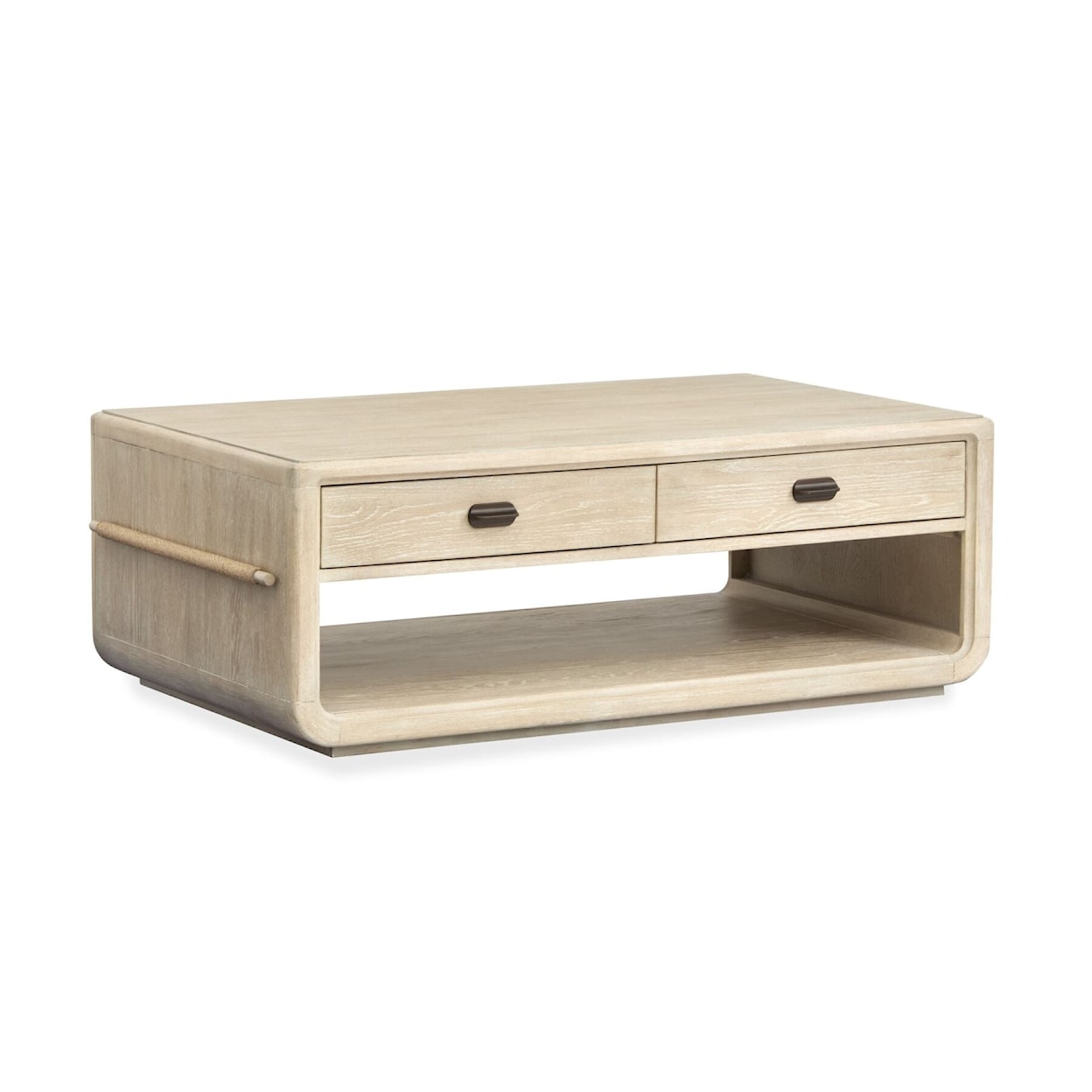 Magnussen Home Sunset Cove Occasional Tables 2-Drawer Cocktail Table