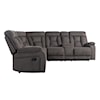 Homelegance Furniture Rosnay Reclining Sectional