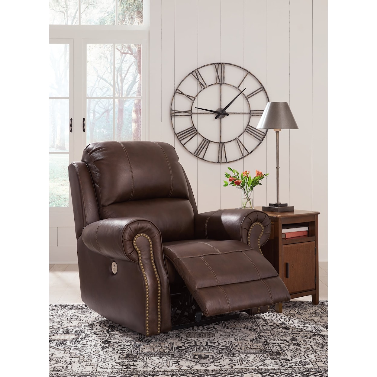 Signature Design by Ashley Freyeburg Zero Wall Power Recliner