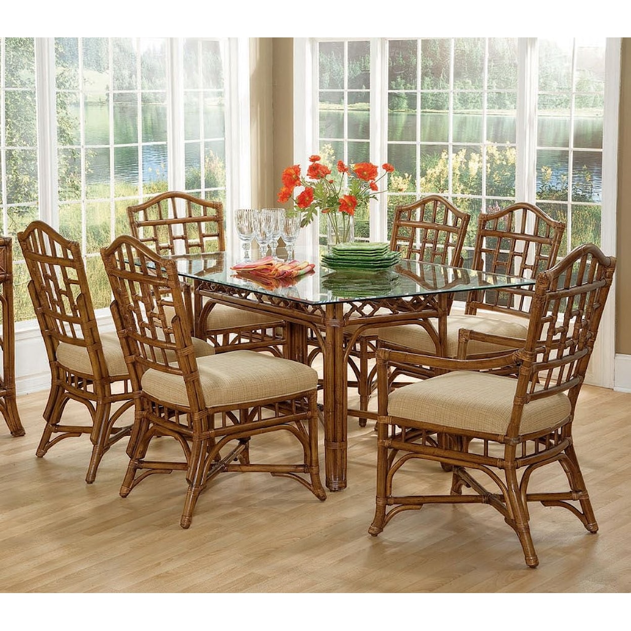 Braxton Culler Chippendale 7-Piece Dining Set