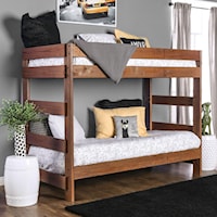 Rustic Twin/Twin Bunk Bed