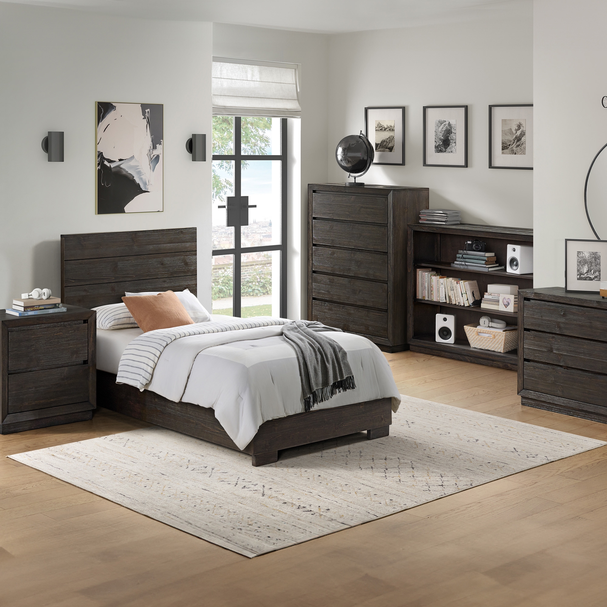Twin Panel Bed