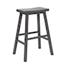 Liberty Furniture Creations II 24 Inch Sawhorse Counter Height Stool