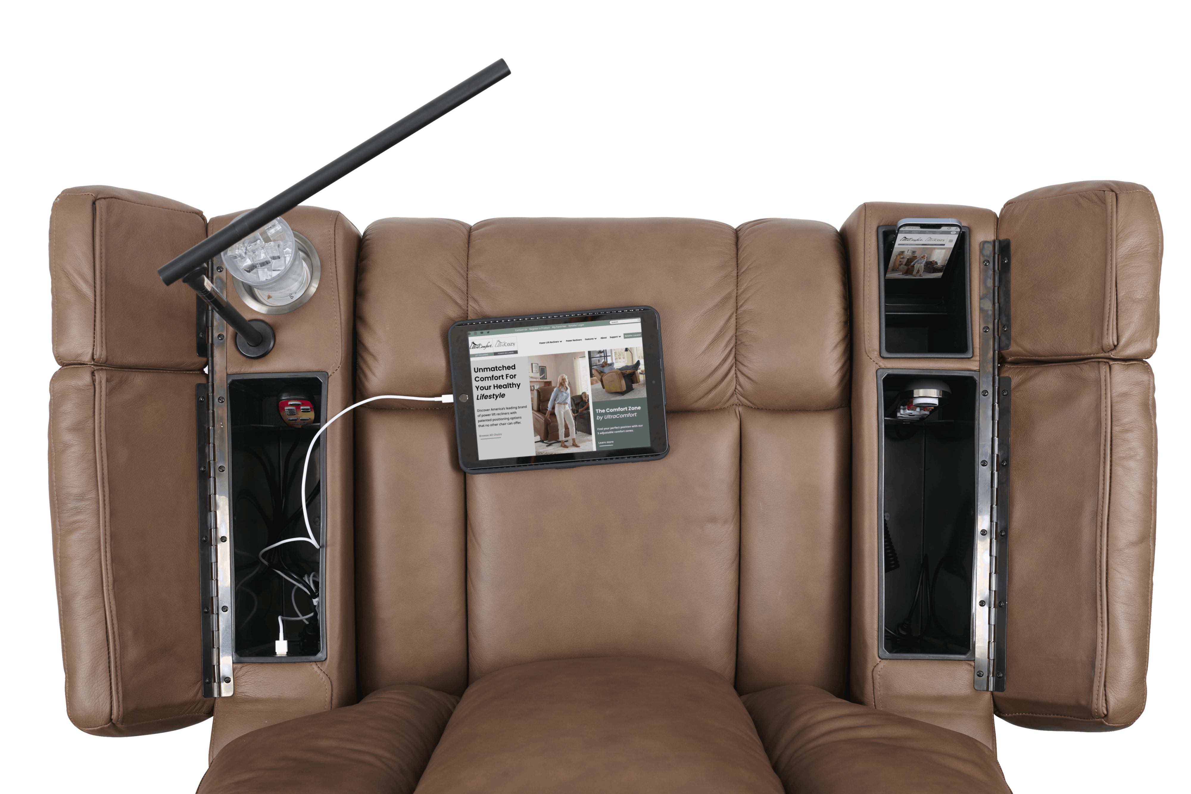 UltraComfort UltraCozy Medium Power Recliner