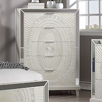 Glam 5-Drawer Chest