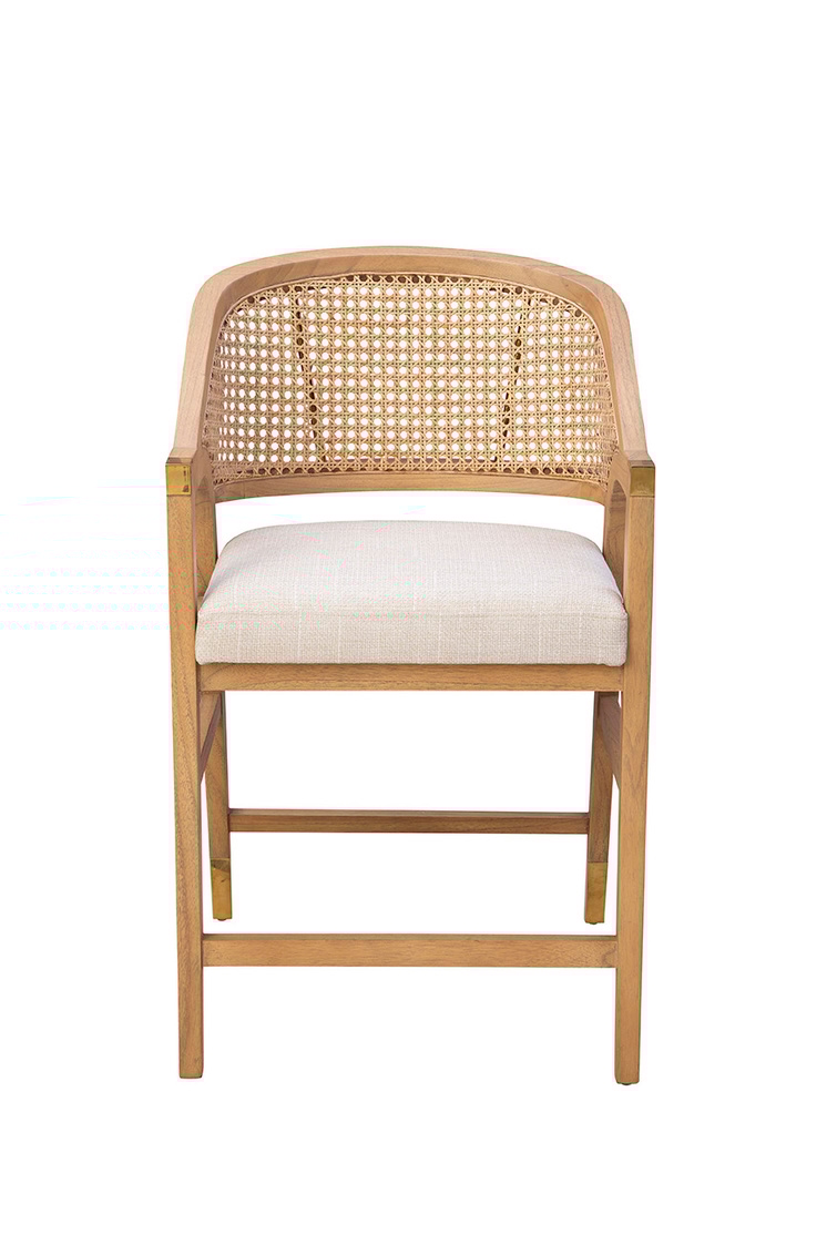 Furniture Classics Furniture Classics Counter Stool with Cane Back