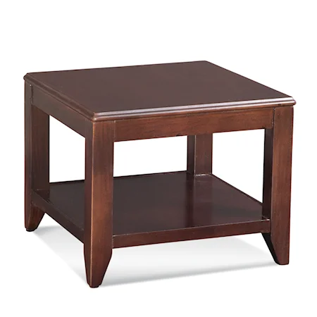 Elements Wood Top Table