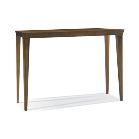 Console Table with Tapered Leg