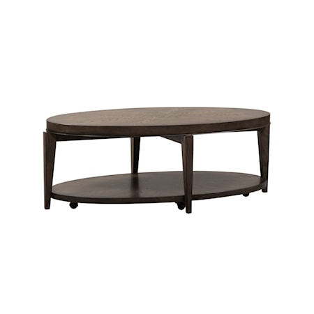 Oval Cocktail Table