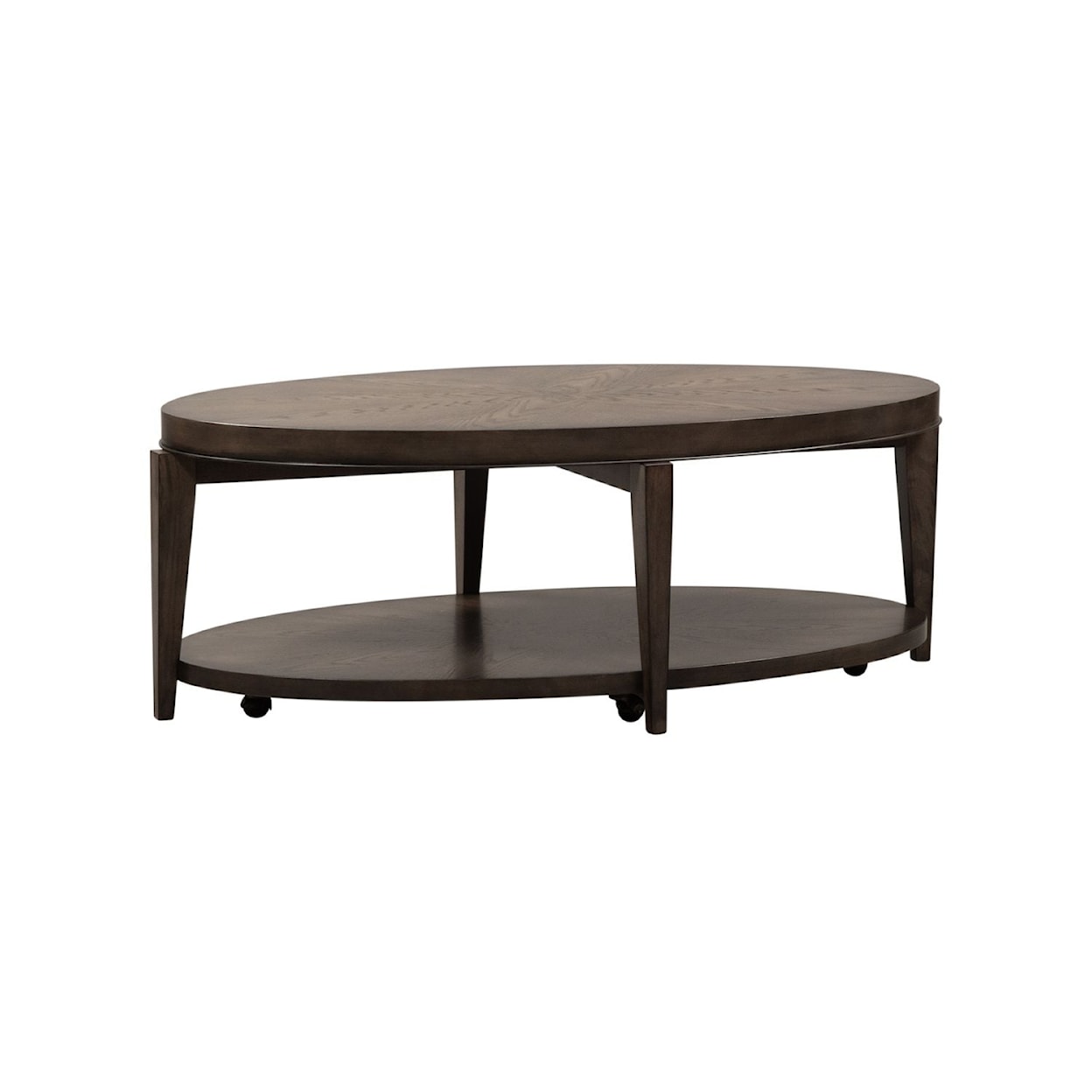 Libby EARHART Oval Cocktail Table