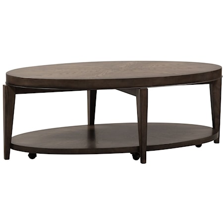 Oval Cocktail Table