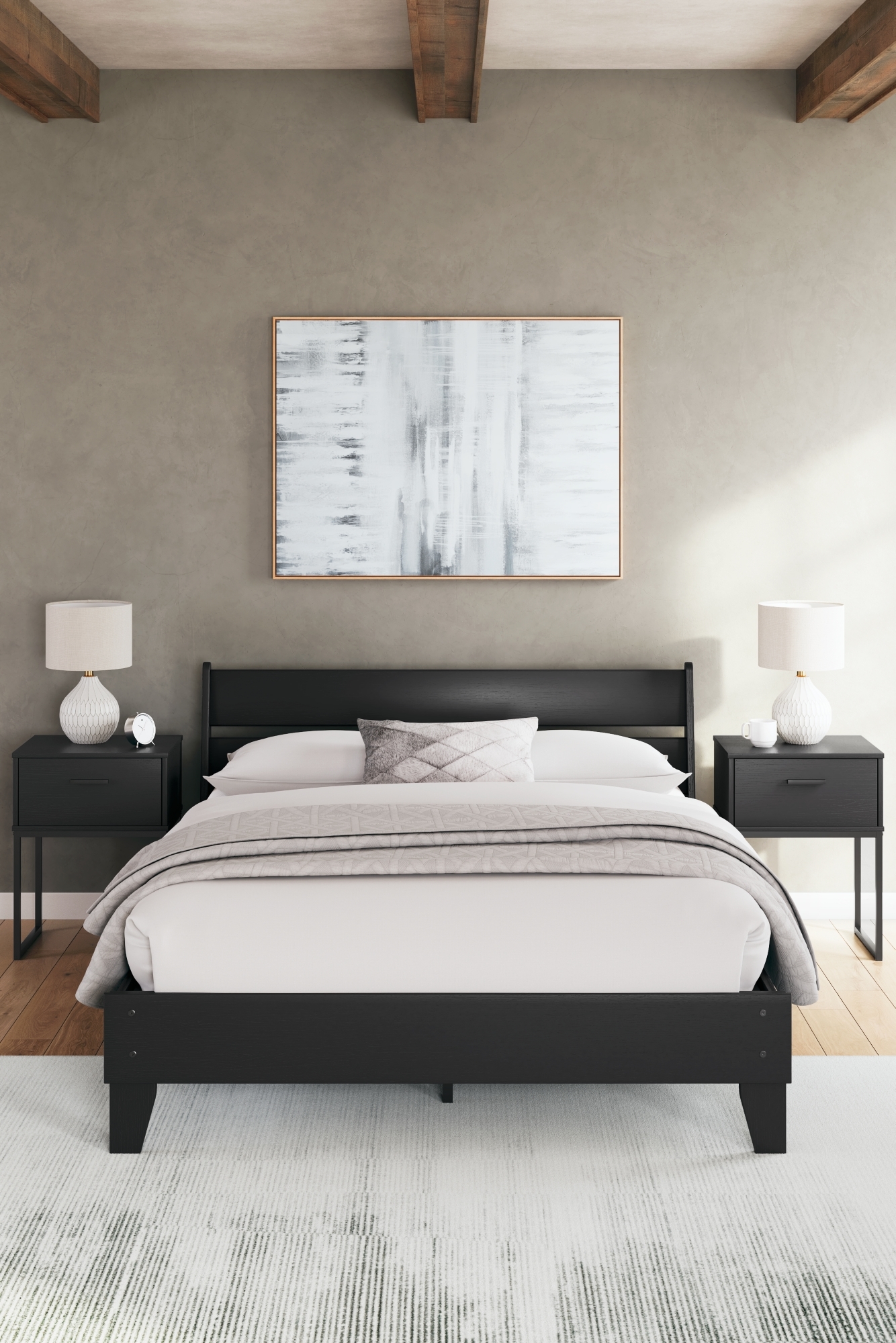 Signature Design by Ashley Socalle Queen Panel Platform Bed