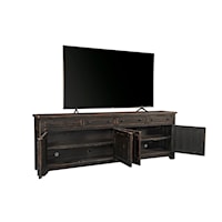 Rustic 97" Console with Cord Management