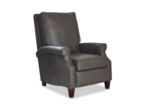Transitional Power Reclining Chair with Tapered Legs