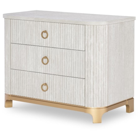 3-Drawer Chest Nightstand