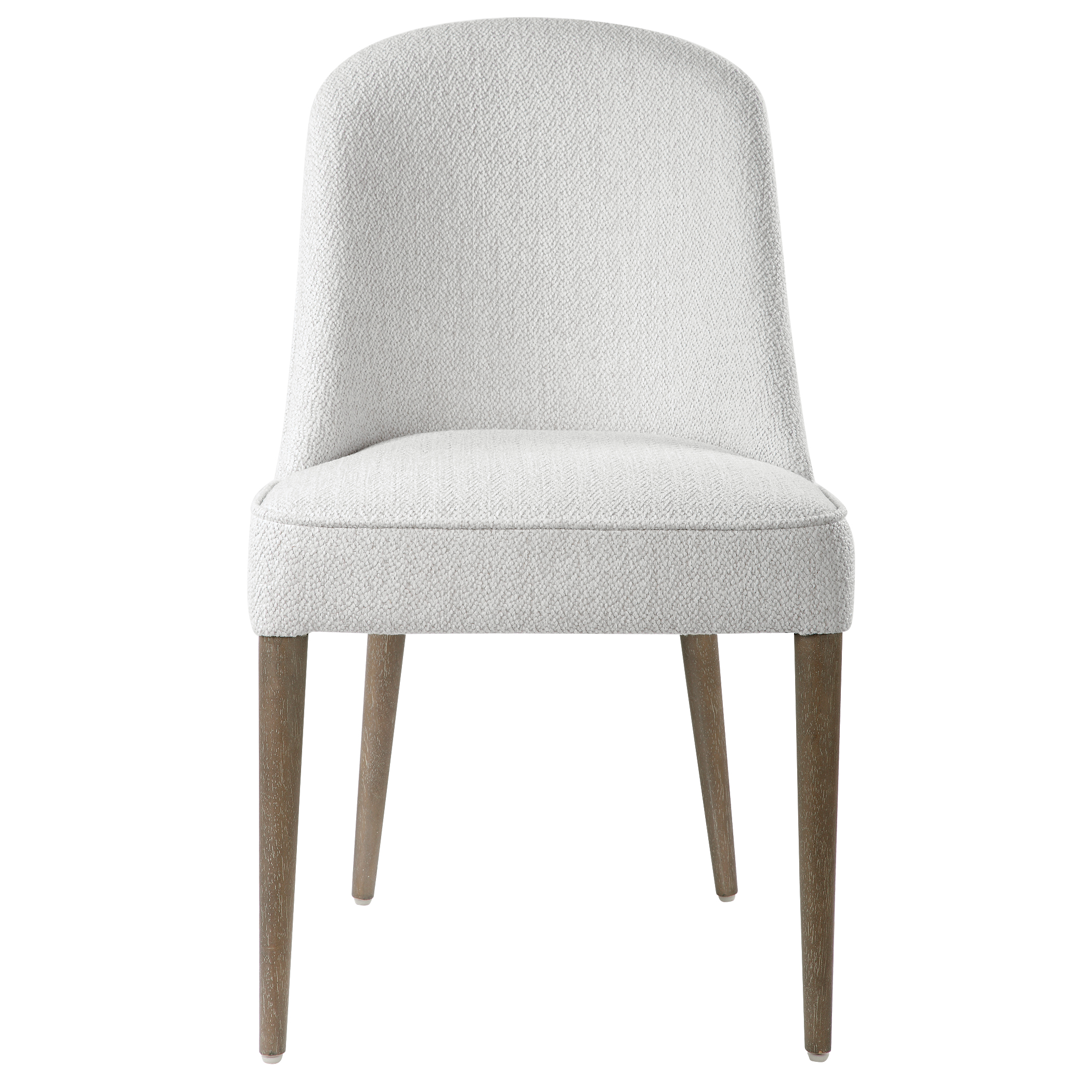 Brie Armless Chair WhiteSet Of 2