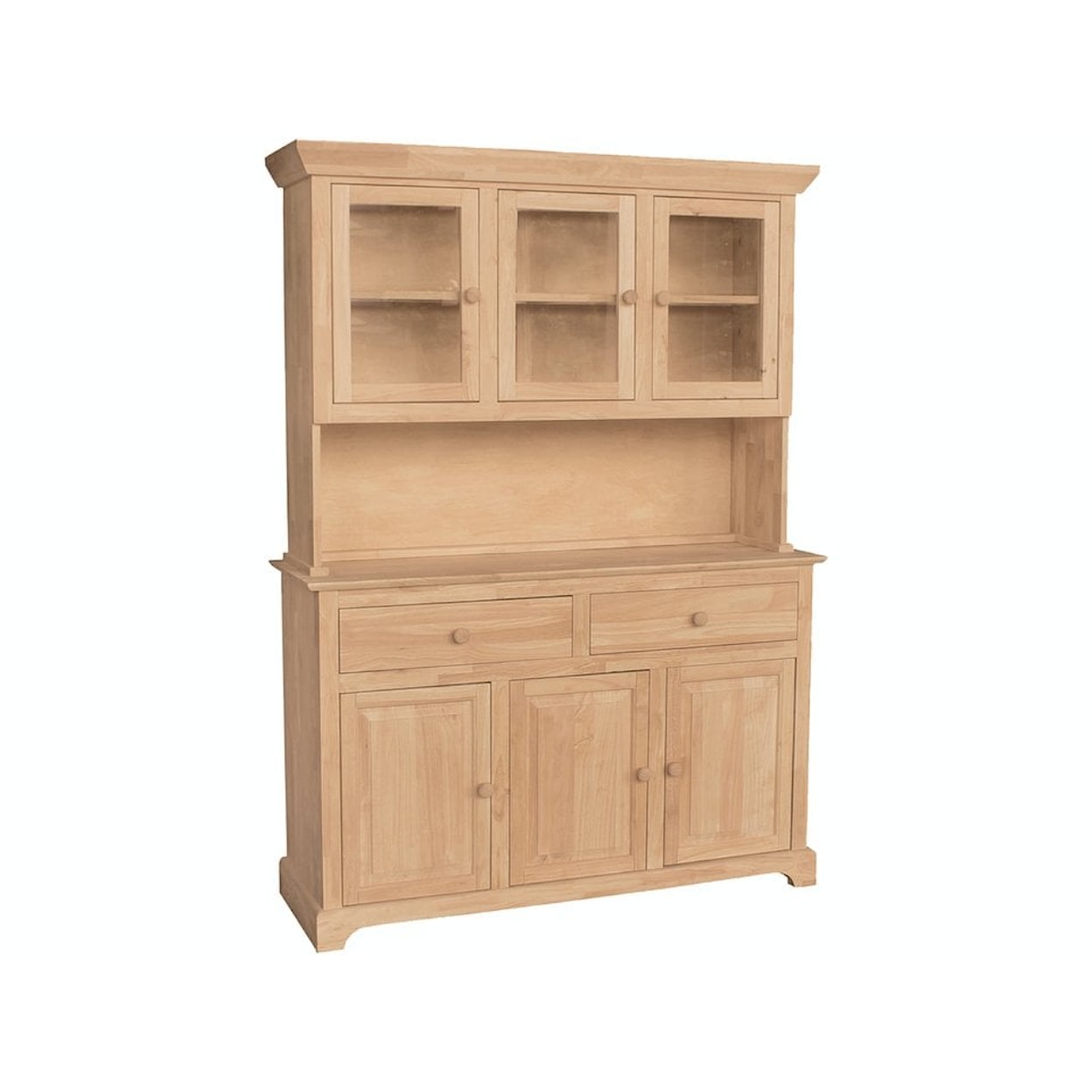 John Thomas SELECT Dining Room 3 Door Hutch (shown w/B-3)