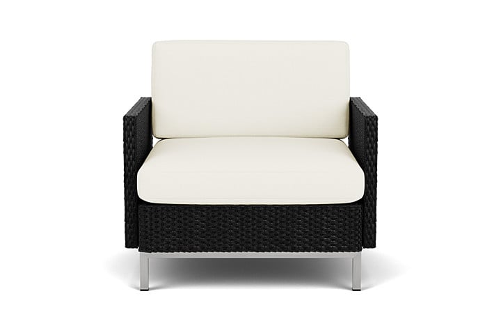 Lloyd Flanders Elements Lounge Chair With Loom Arms And Back