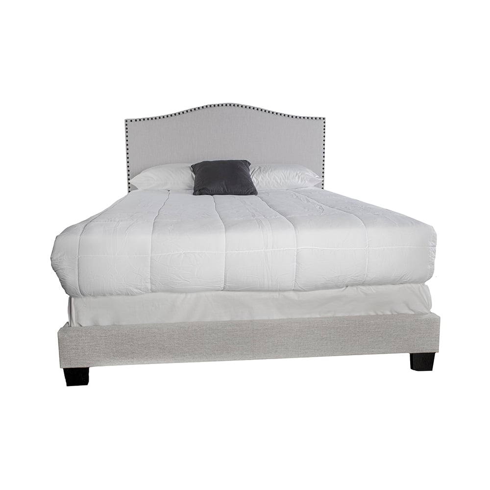 Upholstered Queen Bed-in-a-Box