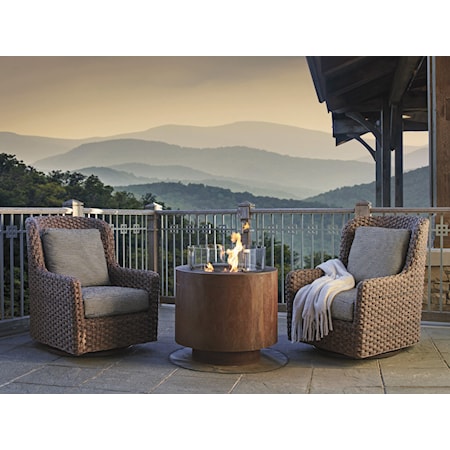 Outdoor Swivel Glider Chair