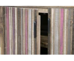 Direct Design Company Tiza 4-Door Console, Pink