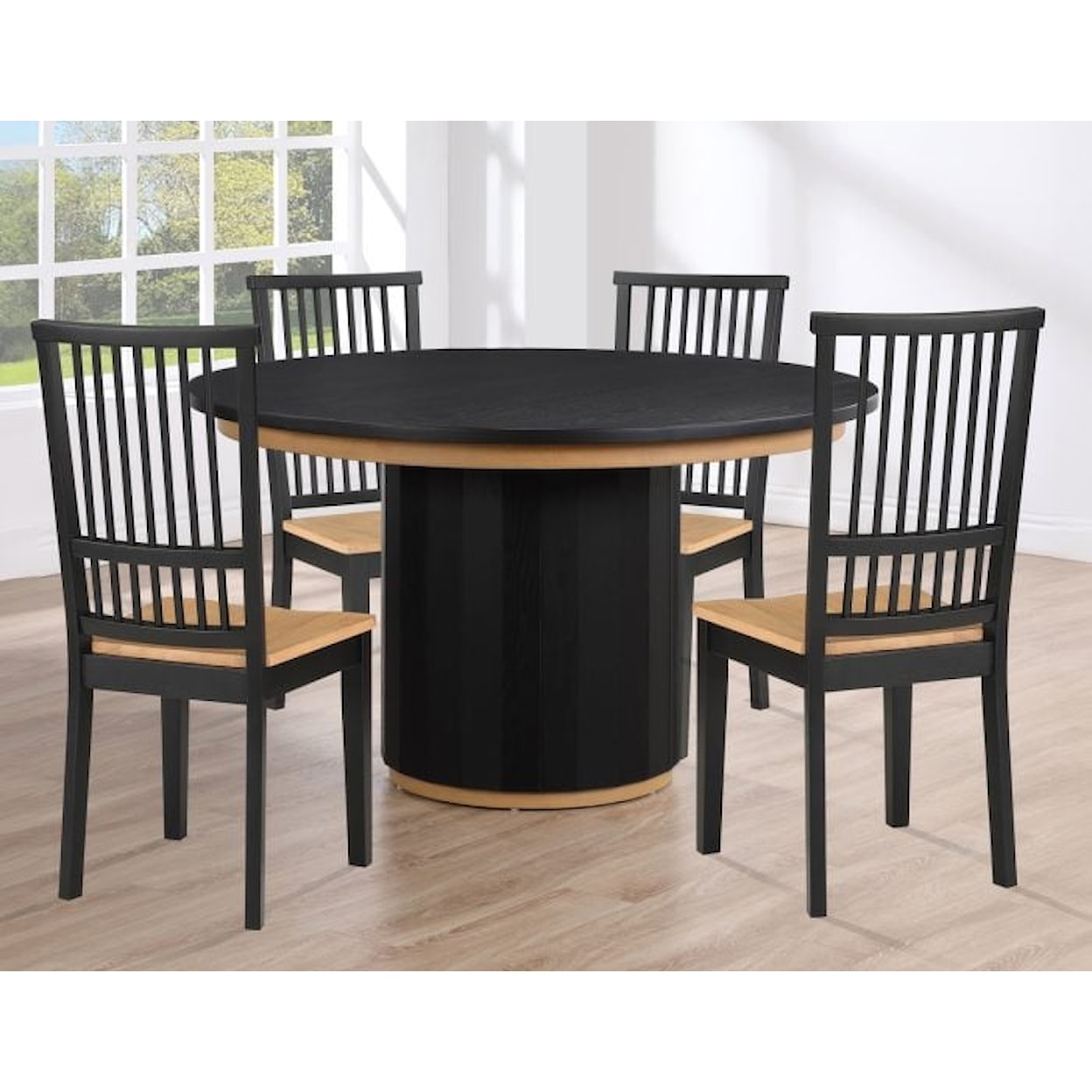 Steve Silver Magnolia 5-Piece Dining Set