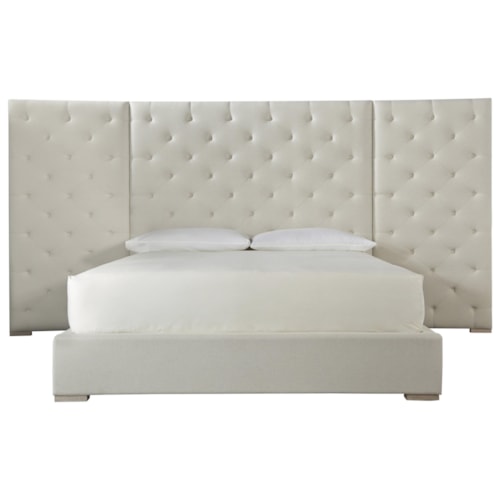 Brando Cal King Wall Bed with Tufted Panels