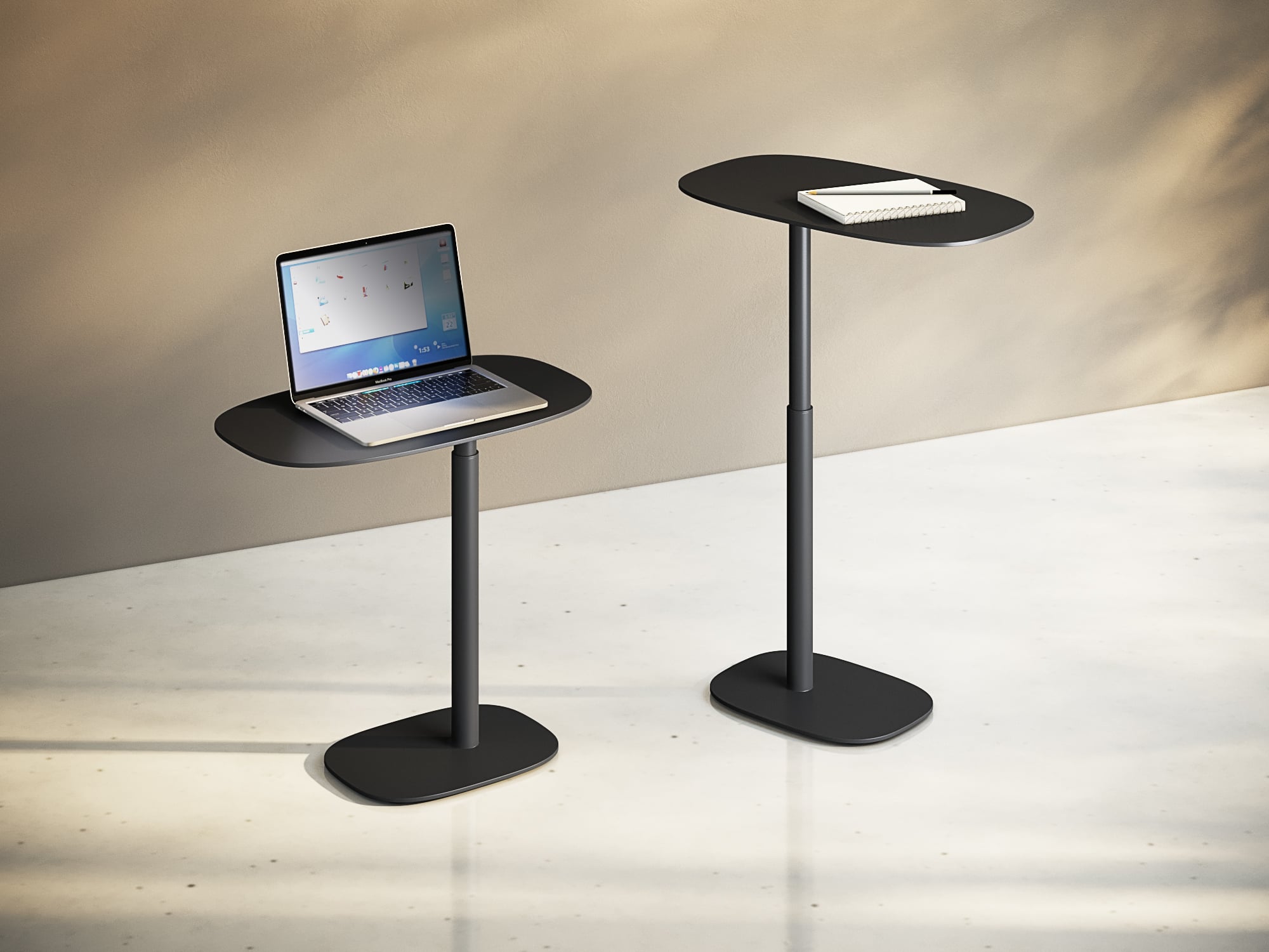 BDI Serif Lift Top Laptop Table