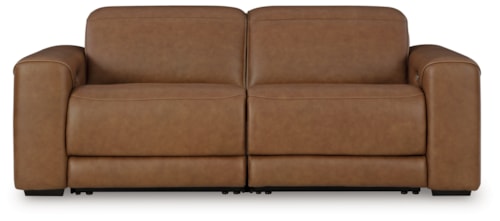 2-Piece Power Reclining Sectional Loveseat